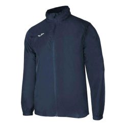 Męska Wodoodporna Kurtka Piłkarska Iris. Niebieskie kurtki męskie Joma, m, bez wzorów, z materiału, z kapturem. Za 157.99 zł.