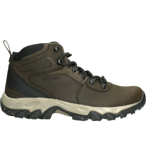 Buty trekkingowe Columbia Newton Ridge Plus II. Brązowe buty zimowe męskie Columbia, bez zapięcia. Za 313.99 zł.