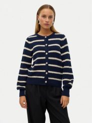 Vero Moda Kardigan Amazing 10319138 Granatowy Regular Fit. Niebieskie kardigany damskie Vero Moda, xs, bez wzorów, z syntetyku, bez kołnierzyka. Za 89.99 zł.