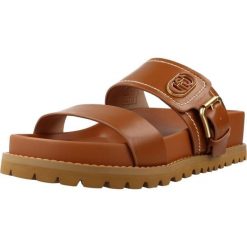 Sandały LIU-JO SA6109 P0102 Brązowy. Brązowe sandały damskie Liu Jo, bez wzorów, ze skóry, bez obcasa, bez zapięcia. Za 421.99 zł.