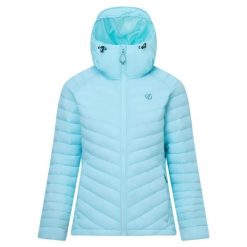 Damska kurtka puchowa Dare 2B Air Lite. Brązowe kurtki sportowe damskie Dare 2B, m, bez wzorów, z poliesteru, bez ramiączek, bez kaptura, narciarskie. Za 382.50 zł.