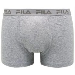 Fila Bokserki Męskie 3-pack Szary, S. Szare bokserki męskie Fila, bez wzorów, z bawełny. Za 132.99 zł.