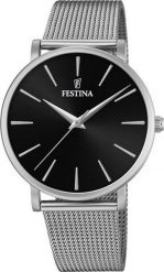 Zegarek Festina Zegarek damski Festina F20475-4 srebrny. Szare zegarki damskie Festina, srebrne. Za 381.00 zł.