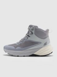 4F Wysokie buty trekkingowe SPEED HIKER z membraną męskie - szare 40. Szare trekkingi męskie 4F, z gumy, bez zapięcia. W wyprzedaży za 279.99 zł.