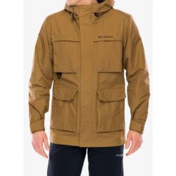 Kurtka przeciwdeszczowa męska Columbia Landroamer II Jacket. Brązowe kurtki męskie Columbia, m, bez wzorów, sportowe, bez kaptura. Za 482.99 zł.