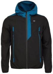 Męska kurtka softshell Loap Ursun czarna. Czarne kurtki męskie ÀLG, na jesień, m, bez wzorów, z elastanu, bez kaptura, do biegania. Za 305.99 zł.