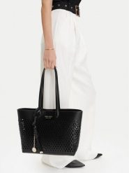 Nine West Torebka CEO-Bleeker Petal-LDA8699A Czarny. Czarne shopperki damskie Nine West, bez wzorów, ze skóry, bez dodatków. Za 269.99 zł.