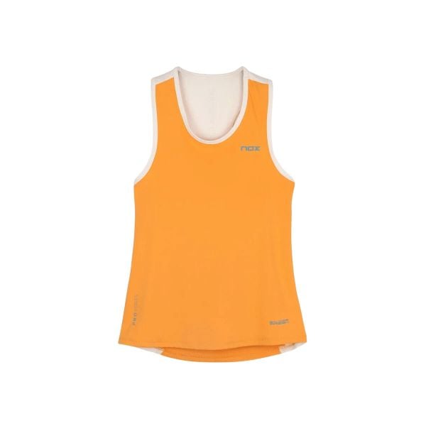 Damski tank top Nox Pro. Brązowe topy damskie nox, bez wzorów, sportowe, bez kołnierzyka, bez ramiączek. Za 233.50 zł.