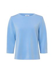 S.Oliver Bluza Kobiety niebieski, 40. Niebieskie bluzy damskie S.Oliver, s, bez wzorów, z włókna, bez ramiączek, bez kaptura. Za 179.95 zł.