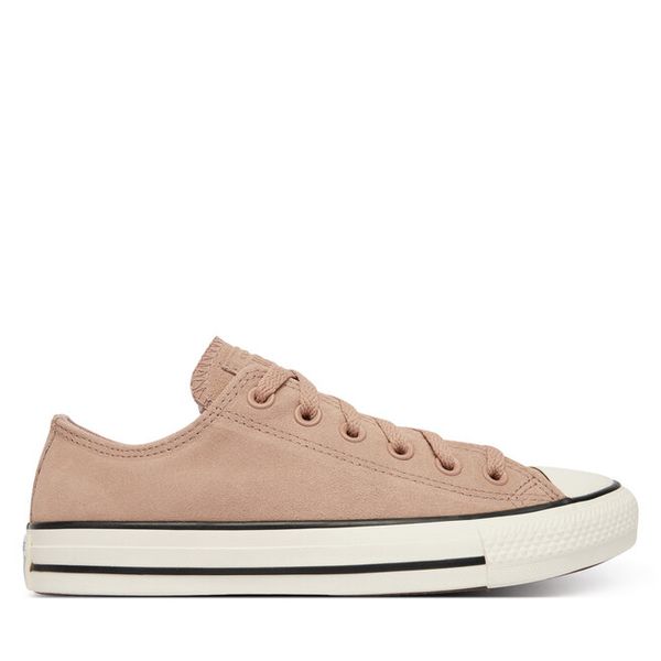 Trampki Converse. Brązowe trampki i tenisówki damskie Converse, bez wzorów, bez zapięcia. Za 298.99 zł.