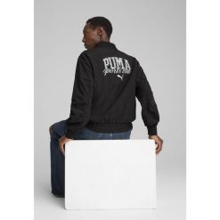 Męska kurtka bomber PUMA Class PUMA Black. Czarne kurtki sportowe męskie Puma, m, bez wzorów, z gumy, bez kaptura, trekkingowe. W wyprzedaży za 184.00 zł.