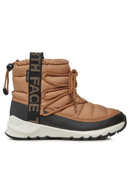 The North Face Śniegowce W Thermoball Lace Up WpNF0A5LWDKOM1 Brązowy. Brązowe śniegowce damskie The North Face, z materiału, bez zapięcia. Za 449.99 zł.