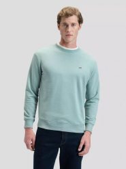 MESKA BLUZA LEE PATCH CREW SWS DESERT SAGE 112376423. Bluzy męskie Lee, l, bez wzorów, bez ramiączek, bez kaptura. Za 139.99 zł.
