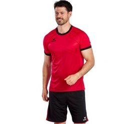 Jersey Erima Mantua. Czarne bluzy męskie Erima, bez wzorów, z jersey, sportowe, bez ramiączek, bez kaptura. Za 260.99 zł.