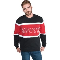 Levi's Bluza Czarny Czerwony. Czarne bluzy męskie Levi's®, s, bez wzorów, z bawełny, bez ramiączek, bez kaptura. Za 309.95 zł.