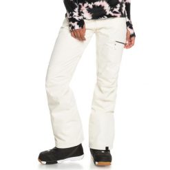 Spodnie damskie Roxy Nadia Insulated Snow. Białe spodnie sportowe damskie Roxy, bez wzorów, z poliesteru, sportowe, długie. W wyprzedaży za 402.00 zł.