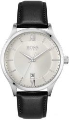 Zegarek Boss BOSS 1513893 zegarek męski szary 41 mm. Szare zegarki męskie Boss, bez wzorów. Za 676.50 zł.