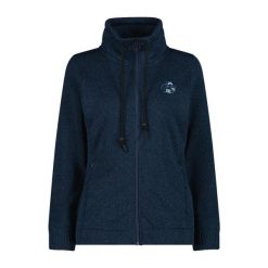 Damska polarowa bluza techniczna CMP. Niebieskie bluzy damskie CMP, s, bez wzorów, z polaru, bez ramiączek, bez kaptura. Za 274.50 zł.