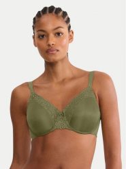 Triumph Biustonosz z fiszbiną Ladyform Soft 10224866 Zielony. Zielone biustonosze Triumph, bez wzorów, z syntetyku. Za 189.99 zł.