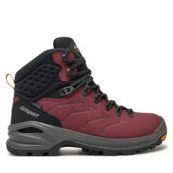 Trekkingi Grisport. Czerwone obuwie trekkingowe damskie Grisport, bez zapięcia. Za 399.99 zł.