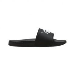 Klapki męskie Puma 40484501. Czarne klapki męskie Puma, bez wzorów, z materiału, bez zapięcia. Za 229.00 zł.