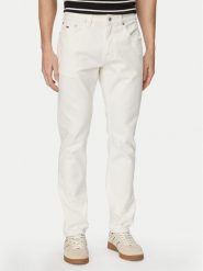 Tommy Jeans Jeansy Scanton DM0DM23270 Biały Slim Fit. Białe jeansy męskie Tommy Jeans, z bawełny. Za 409.99 zł.