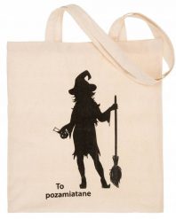 Shopperka materiałowa [DH] EKO beżowa wzór 35. Brązowe shopperki damskie Inny, bez wzorów, z bawełny, bez dodatków. Za 7.60 zł.