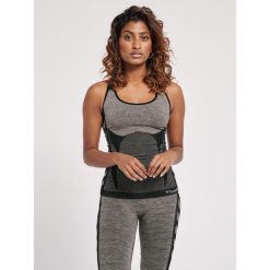 Damski tank top Hummel Clea. Czarne biustonosze Hummel, bez wzorów. Za 161.50 zł.