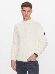 Paul&Shark Sweter 13311047 Écru Regular Fit. Swetry męskie PAUL&SHARK, m, bez wzorów, z wełny, bez kołnierzyka, bez ramiączek. Za 1,699.00 zł.