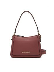 Valentino Torebka Ivy VBS8NR13 Różowy. Czerwone listonoszki damskie Valentino, bez wzorów, ze skóry, bez dodatków. Za 329.99 zł.