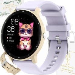 Smartwatch Gravity Zegarek dzieicięcy KOMUNIA SMARTWATCH - GT1-8 PRO YE/YE/VT. Zegarki smartwatch Gravity, bez wzorów. Za 179.90 zł.