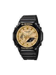 G-Shock Zegarek Octagon GA-2100GB-1AER Czarny. Czarne, cyfrowe zegarki męskie G-Shock, bez wzorów. Za 449.99 zł.
