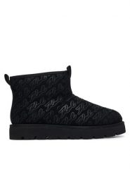 KARL LAGERFELD Śniegowce Skylar Lo KL47636 Czarny. Czarne śniegowce damskie KARL LAGERFELD, ze skóry, bez zapięcia. Za 919.99 zł.