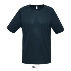 Koszulka Sol's Sporty. Niebieskie koszulki sportowe męskie SOL'S, m, bez wzorów, bez ramiączek. Za 74.50 zł.