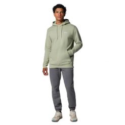 Bluza dresowa sportowa męska Meridian Creek Hoodie. Brązowe bluzy sportowe męskie Columbia, l, bez wzorów, z bawełny, bez kaptura. Za 249.99 zł.
