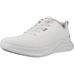 Buty SKECHERS BOBS MODE FLEX Biały. Białe obuwie trekkingowe damskie Skechers, z syntetyku, bez zapięcia. Za 239.99 zł.