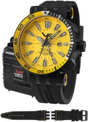 Zegarek męski Vostok Europe NH34-575C719S czarny. Czarne zegarki męskie Vostok Europe, bez wzorów. Za 6,929.08 zł.