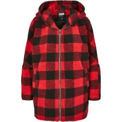 Parka damska w dużych rozmiarach Urban Classic hooded check. Czarne parki damskie Urban Classics, na zimę, bez wzorów, z polaru, bez kaptura. Za 468.05 zł.