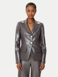 Babylon Marynarka E00285 Szary Regular Fit. Szare marynarki i żakiety damskie Babylon, bez wzorów, z syntetyku, bez kołnierzyka, bez ramiączek. Za 1,109.00 zł.