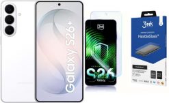 Smartfon Samsung Galaxy S26+ 5G 12/512GB Biały (SM-S947BZWGEUE) + FlexibleGlass. Białe smartfony SAMSUNG. Za 4,605.00 zł.