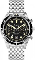 Zegarek Acappella Zegarek męski Accurist 72005 srebrny. Szare zegarki męskie Acappella, bez wzorów, srebrne. Za 775.00 zł.