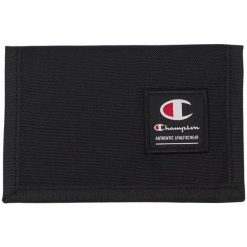 KK001 Portfel Z Logo. Czarne portfele męskie Champion, bez wzorów. Za 75.99 zł.