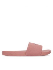 Calvin Klein Klapki Ess Slide Cv HW0HW02958 Różowy. Czerwone klapki damskie Calvin Klein, bez wzorów, z materiału, bez obcasa, bez zapięcia. Za 169.99 zł.