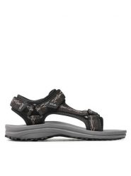 Jack Wolfskin Sandały Wave Breaker W 4050291 Czarny. Czarne sandały damskie Jack Wolfskin, bez wzorów, z materiału, bez obcasa, bez zapięcia. Za 200.00 zł.