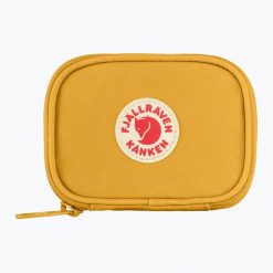 Portfel Fjällräven Kanken Card. Żółte portfele męskie Fjällräven, bez wzorów. Za 129.99 zł.