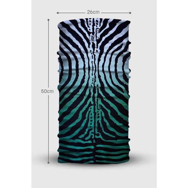 Komin sportowy Unisex Nessi Sportswear Termoaktywny. Zielone szaliki męskie NESSI SPORTSWEAR, bez wzorów. W wyprzedaży za 109.00 zł.