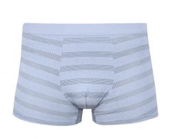 Niebieskie Bawełniane Bokserki Obcisłe, Majtki -ALTIES- z Elastanem, w Grube Paski. Niebieskie bokserki męskie Alties, bez wzorów, z bawełny. Za 35.00 zł.