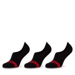 Skarpety krótkie HUGO. Czarne skarpety męskie Hugo, bez wzorów. Za 79.99 zł.