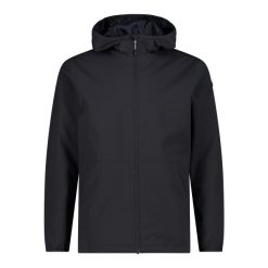 Kurtka przeciwdeszczowa z stałym kapturem CMP. Brązowe kurtki męskie CMP, bez wzorów, sportowe. Za 334.80 zł.