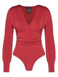 ACCESS FASHION Body 54-2018-324 Czerwony Slim Fit. Czerwone body ACCESS FASHION, bez wzorów, z syntetyku. Za 319.99 zł.